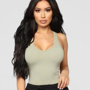 Racerback Bodysuit Top